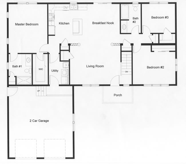 3 Bedroom Floor Plans Monmouth County Ocean County New Jersey