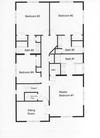 4 Bedroom Floor Plans Monmouth County Ocean County New