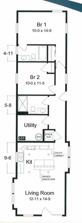 Featured image of post One Level Three Bedroom House Plans / Three bedroom house plans also offer a nice compromise between spaciousness and affordability.