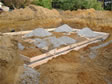 Foundation forms are ready to begin the crawl foundation of another RBA Modular home