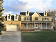A long front porch design was essential in this 5,000 sq.ft. Northern, NJ modular home by RBA Homes