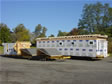 Modular ranch sections awaiting installation to a Monmouth County, NJ site 