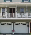 Even garage doors are part of a RBA Homes custom modular home. There are 16 examples in the photo gallery.